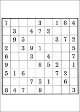 Sudoku &agrave; imprimer