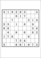 Sudoku &agrave; imprimer