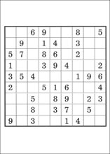 Sudoku &agrave; imprimer