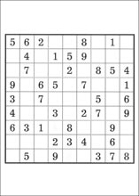 Sudoku &agrave; imprimer
