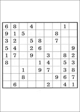 Sudoku &agrave; imprimer