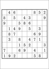 Sudoku &agrave; imprimer