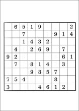 Sudoku &agrave; imprimer