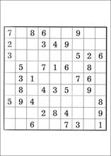 Sudoku &agrave; imprimer