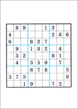 Sudoku &agrave; imprimer