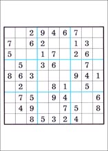Sudoku &agrave; imprimer