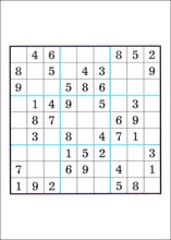 Sudoku &agrave; imprimer