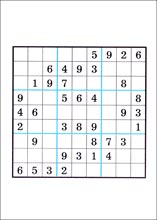 Sudoku &agrave; imprimer