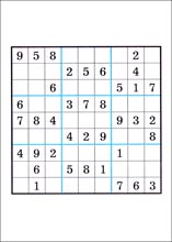Sudoku &agrave; imprimer