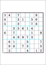 Sudoku &agrave; imprimer