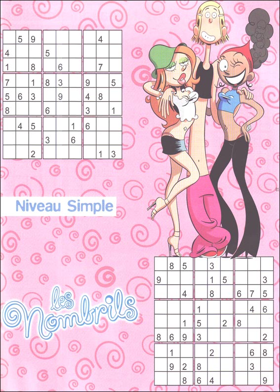 Jeux du sudoku � imprimer