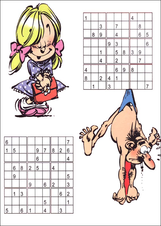 Jeux du sudoku � imprimer