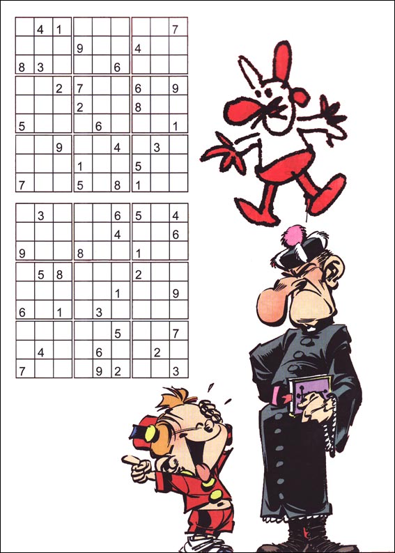 Jeux du sudoku � imprimer