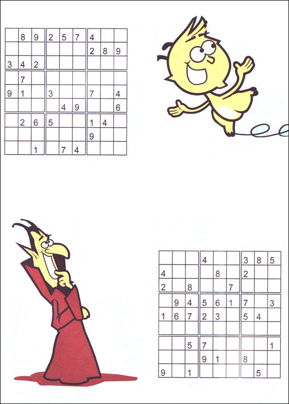 Jeux du sudoku � imprimer