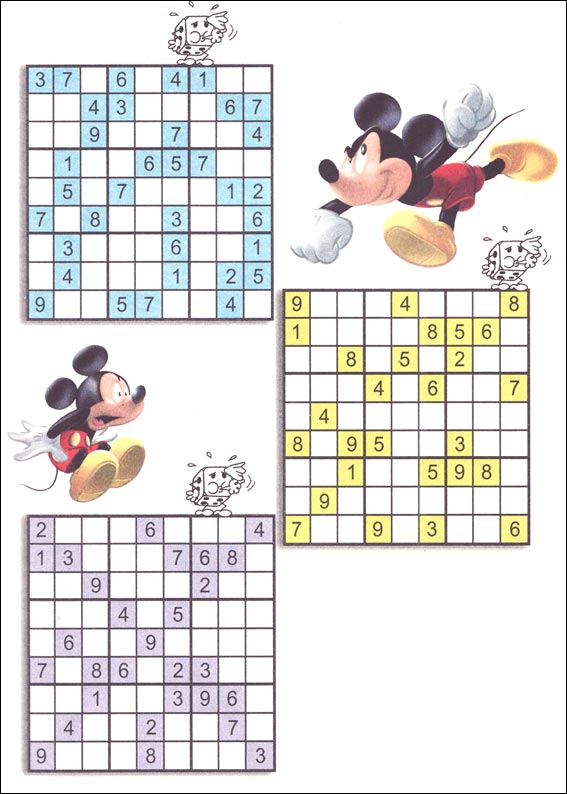 Jeux du sudoku � imprimer