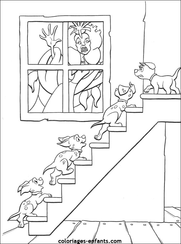 coloriage de chien pour enfants