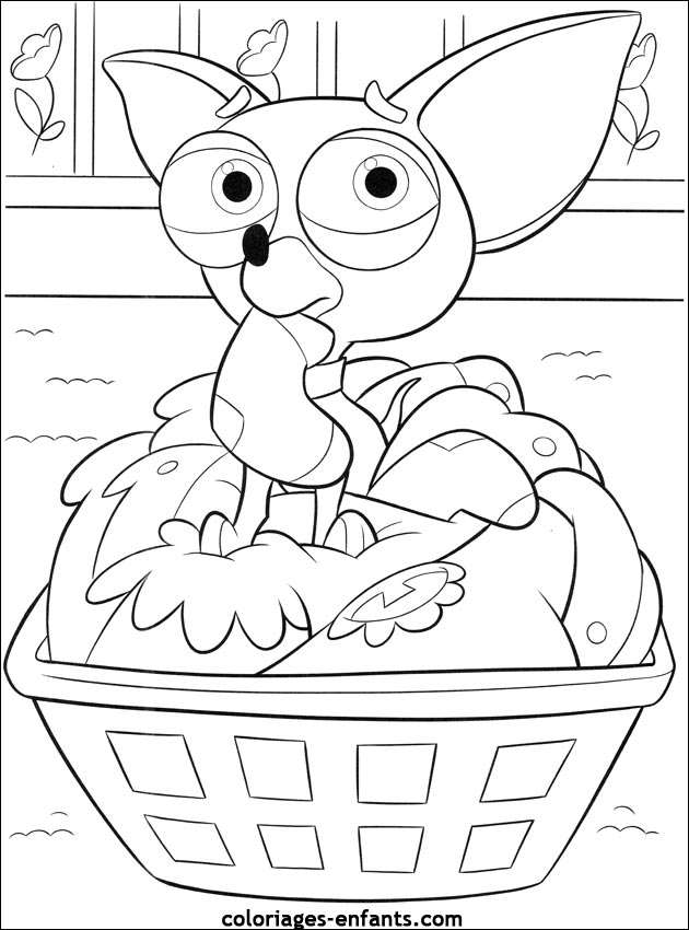 coloriage de chien pour enfants