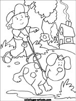 Coloriages de chiens