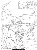 Coloriages de chiens