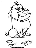 Coloriage de chien