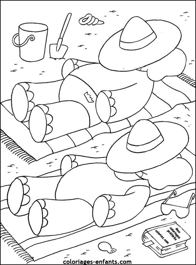 coloriage d'�l�phant - dessin � colorier d'animaux