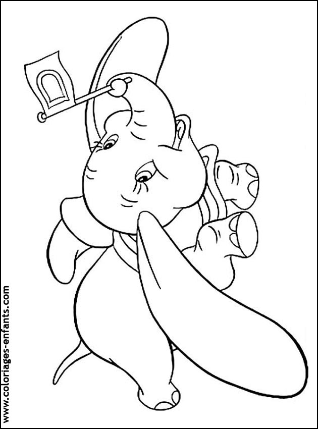 coloriage d'�l�phant - dessin � colorier d'animaux