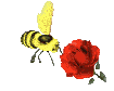 images animées d'abeilles