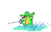 gifs animés de crocodiles