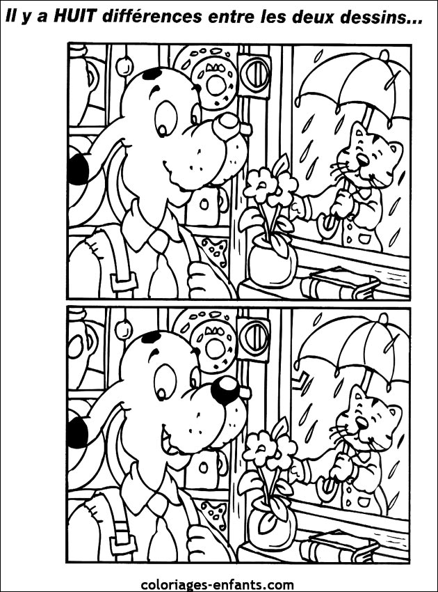 jeux de chiens pour coloriages-enfants