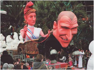 fond d'écran du carnaval de Nice