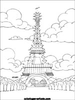 point à point de la tour Eiffel