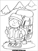 Coloriages de montagne