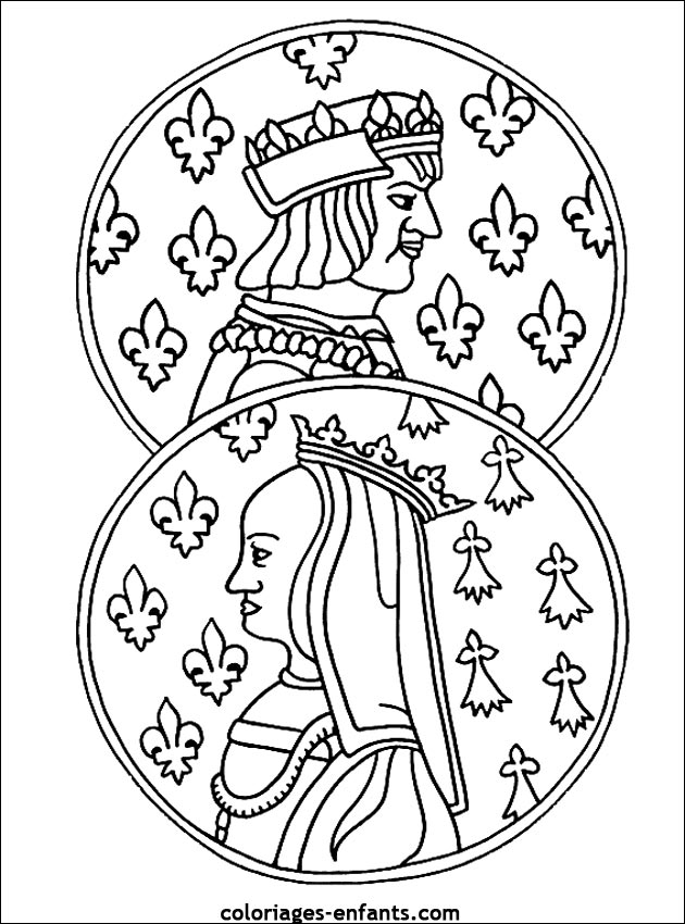 Coloriages de Charles VIII