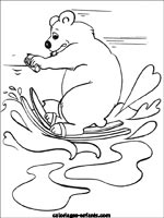 Coloriages de sports-aquatiques