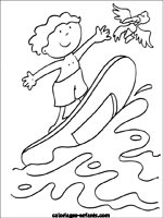 Coloriages de sports-aquatiques