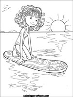 Coloriages de sports-aquatiques